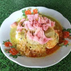 Lontong Gulai Campur Tanpa Telor