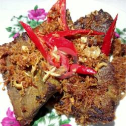 Gepuk Daging Sapi