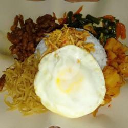 Nasi Rames Telor