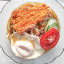 Mie Kuah Udon Spicy Katsu