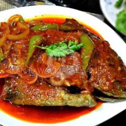 Ikan Bawal Sambal Merah