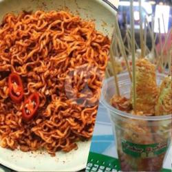 Mie Korean Spicy   Telur Gulung