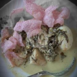 Ketupat Sayur Pakis   Telur