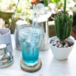 Baby Mint Blue ( Mocktail)