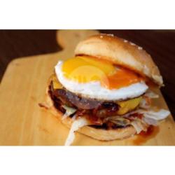 Egg Barbeque Burger