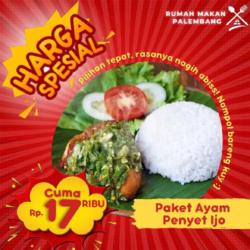 Paket Ayam Penyet Cabe Ijo