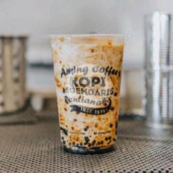 Brown Sugar Boba Coffee Milk