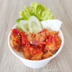 Rice Bowl Chiken Katsu Geprek