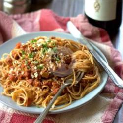 Spaghetti Bowl Tempe Sambal Matah (spicy)