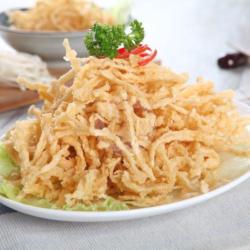 Jamur Enoki Goreng Garing