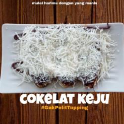 Pisang Bakar Selai Cokelat   Keju