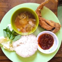 Nasi Ikan Lele Crispy