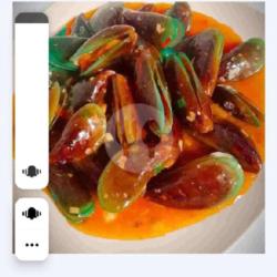 Kerang Hijau Saos Padang
