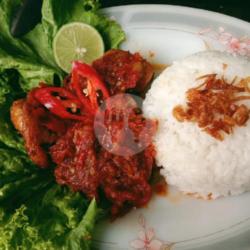 Ayam Sambel Mercon Nasi