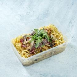 Smoked Beef And Mushroom Pasta