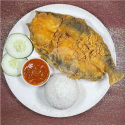 Nasi Bandeng Goreng Tepung Tanpa Tulang