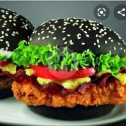 Burger Black Crispy