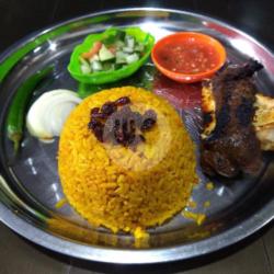 Nasi Briyani Kambing Bakar