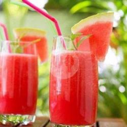 Watermelon Milk Juice