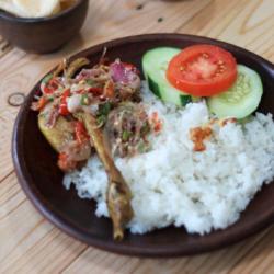 Nasi Bebek Sambal Matah 1/4