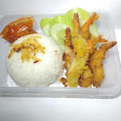 Paket Ebi Katsu / Nasi Udang Katsu