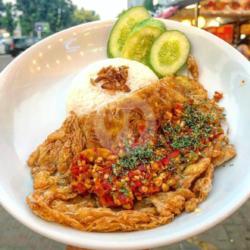 Nasi Telor Dadar   Sambal