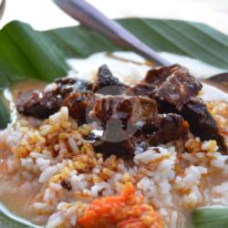 Nasi Gandul Lauk Limpa