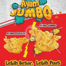 Paket Jumbo 3 (nasi   Paha Bawah Jumbo)