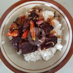 Nasi Brongkos Daging Sapi