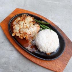 Gk. Rice Chicken Steak Mozarella