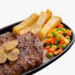 Beef Steak Mushroom Sauce