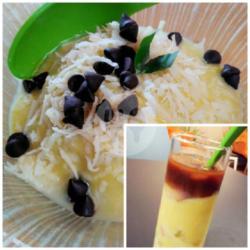 Ketan Duren Keju Choco   Es Duren Coffee