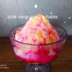 Es Campur  Susu Sirup Merah