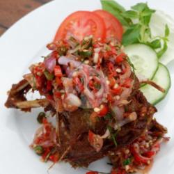 Bebek Crispy Sambal Matah Dada