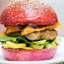 Crispy Chicken Red Burger