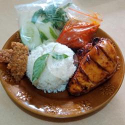 Paket Couple Ayam Bakar Kecap   Nasi