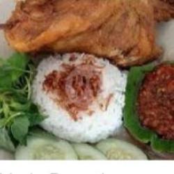 Pecel Bebek  Nasi