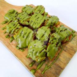 Pisang Goreng Matcha