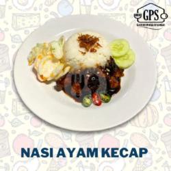 Nasi Ayam Saos Kecap