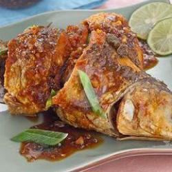 Bandeng Masak Saus Tiram