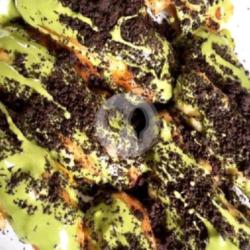 Pisang Goreng Crispy Matcha Oreo