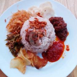 Nasi Gurih   Rendang Daging.. Pasti Enaknya