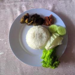 Nasi   Pecel Ati Ampela