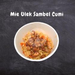 Mie Goreng Ulek Sambel Cumi