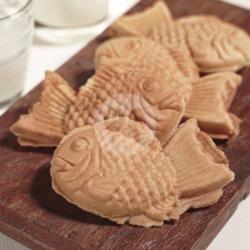 Taiyaki Waffle Greentea Crunchy