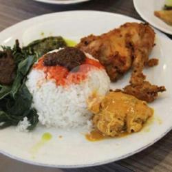 Nasi   Ayam Bakar   Sayur   Sambel