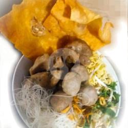 Bakso Campur Urat - Telor Plus Pangsit