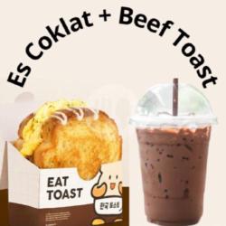 Es Coklat   Beef Toast