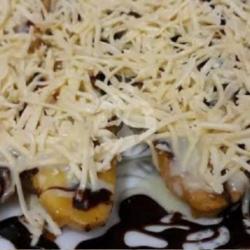 Pisang Bakar Madu Coklat Leleh Keju