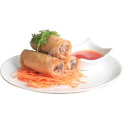 Shrimp And Chicken Spring Roll